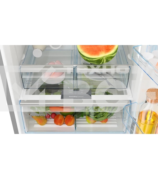 Холодильник Bosch KGN76CI30U серебристый двухкамерный 406/115л морозилка снизу, No Frost