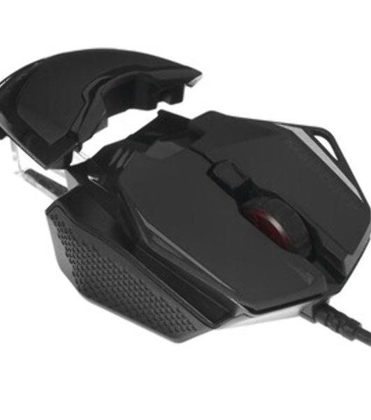 Мышь проводная игровая Mad Catz R.A.T. 1+ (ADNS3050, USB, 3 кнопки, 2000 dpi) черная