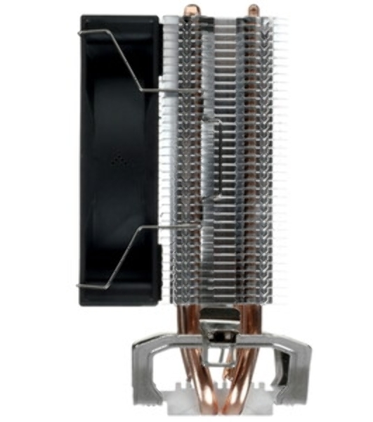 Кулер для процессора DEEPCOOL AG200 черный, 92 мм, алюминий/медь, 3050 об/мин, 30.5 дБ, 4 pin, 100 Вт, 133 мм
