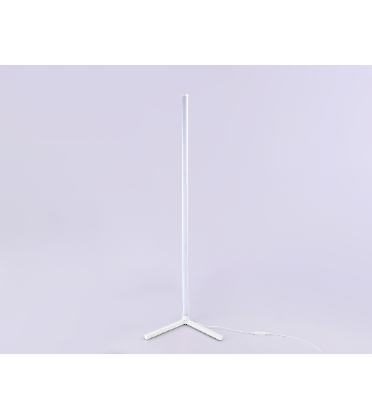Светильник Ambrella light FL8020 WH белый LED 15W RGB D32*1250 (ПДУ РАДИО 2.4G)
