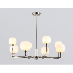 Люстра Ambrella light LH53003/8 SN/FR сатин никель/белый матовый G9*8 max 40W D830*680, фото8