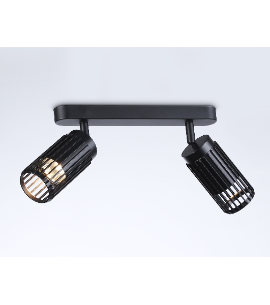 Светильник Ambrella light TN51685/2 BK черный GU10/2 260*60*180