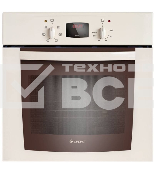 Духовой шкаф независимый электрический Gefest ЭДВ ДА 602-02 B, встраиваемый