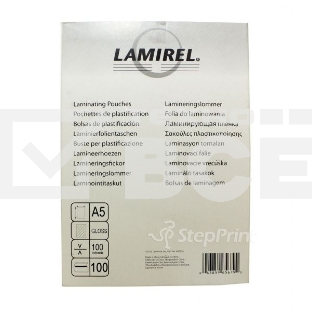 Пленка для ламинирования Lamirel, А5, 100мкм, 100 шт.