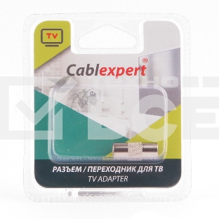 Переходник Cablexpert APL-TVMTVM-01, TV (папа) / TV (папа), блистер