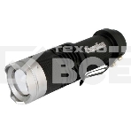 Фонарь LED5135 (LED XPE ZOOM 3 реж 1хLR6 алюм. блистер черный Camelion 12915, фото 1