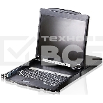 Kvm консоль ATEN 8P Dual RAIL LCD KVMP SWITCH 19INCH (CL5808NR), фото2