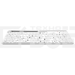 Клавиатура A4Tech Fstyler FBK25 беспроводная, USB, Bluetooth/Радиоканал, белый/серый, фото9