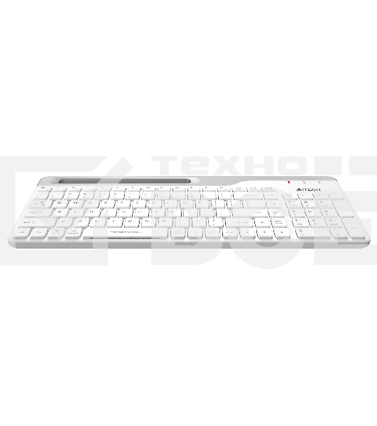 Клавиатура A4Tech Fstyler FBK25 беспроводная, USB, Bluetooth/Радиоканал, белый/серый