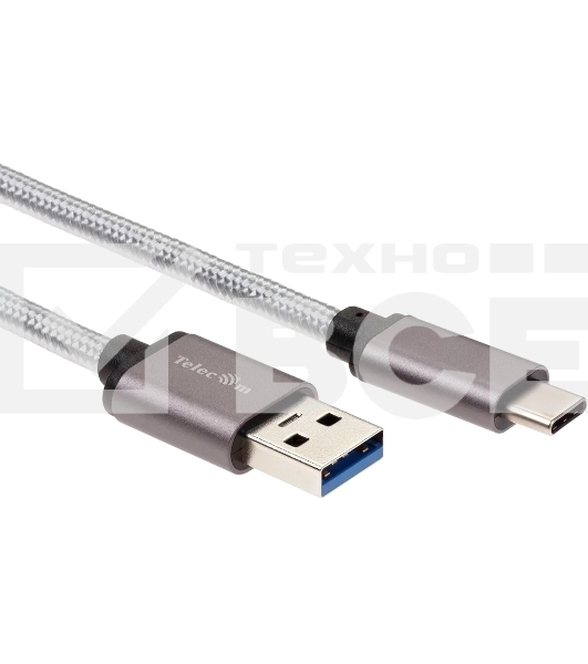 Кабель-адаптер USB 3.1 Type-Cm --> USB 3.0 Am, 2метра  VCOM/Telecom <TC403M-2M>