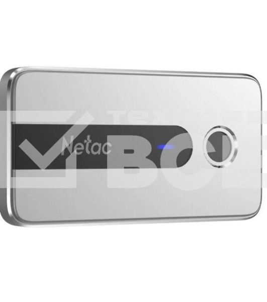 Внешний накопитель SSD Netac Z11 250GB USB 3.2 Gen 2 Type-C NT01Z11-250G-32SL (отпечаток пальца)