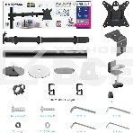 Кронштейн для монитора Kromax CASPER-507 черный 4 шт/уп. 10