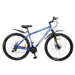 Велосипед Torrent Impulse (рама СТАЛЬ 18'', внедорожный, 21 скорость, SHIMANO, колеса 29д)29'' / 18'' сталь/ Серо-голубой, фото7