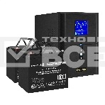 Комплект Источник бесперебойного питания EX295989RUS + батарея 75Aч EX282983RUS 2шт (инвертор, синус, для котла) ExeGate SineTower SZ-2000.LCD.AVR.3SH.1C13.USB <2000VA/1600W, чистый синусоида, LCD дисплей, AVR, 3*Schuko+1*C13, USB, линейно-интерактивный, , фото2
