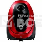 Пылесос Samsung VC20M257AWR красный, 460/2000 Вт, уборка сухая, пылесборник мешок 2.5 л, фото2