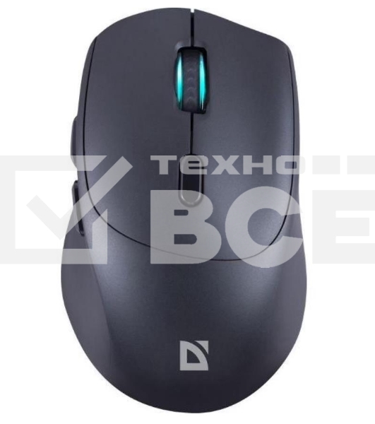 Мышь беспроводная Defender Effect X MS-095 черный, 1600 dpi, радиоканал, USB, кнопки - 6
