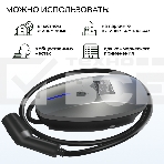Зарядная станция для электромобиля S'OK  22кв WIFI APP RFID Разъем, фото5
