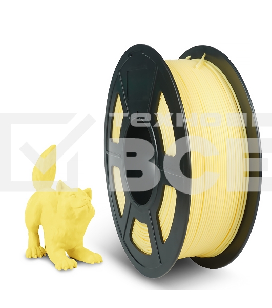 Филамент NVPrint PETG  Lemon yellow для 3D печати диаметр 1.75мм  длина 330 метров  масса 1 кг