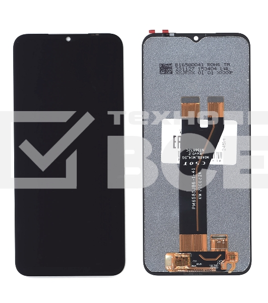 Дисплей для Samsung Galaxy M14 5G SM-M146B в сборе с тачскрином, черный orig lcd