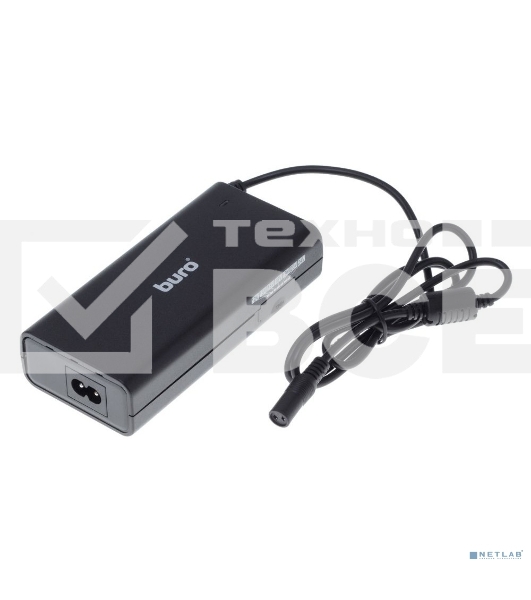 Блок питания Buro BUM-1130M90 ручной 90W 12V-24V 11-connectors 3.75A 1xUSB 1A от бытовой электросети