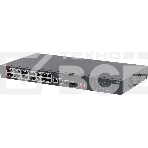 Неуправляемый 24-портовый коммутатор DAHUA DH-S3226-24ET-240 с РоЕ, 24xRJ45 100Mb PoE, 2хКомбо SFP/RJ45 1Gb uplink, суммарно 240Вт, коммутация 8.8 Гбит/с, MAC-таблица 8К, фото5