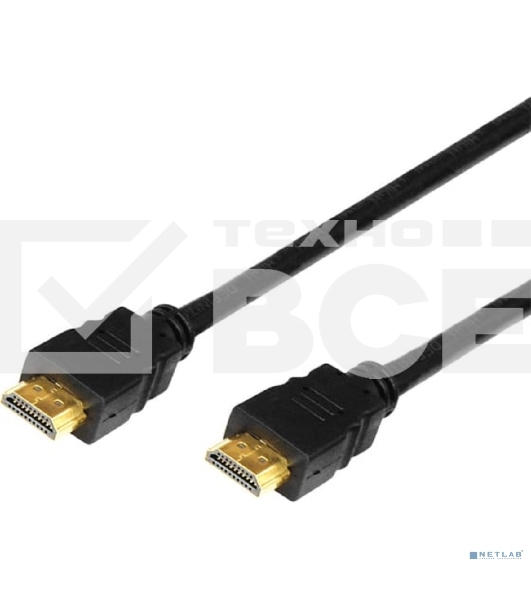 Кабель Rexant HDMI - HDMI 1.4, 2 метра Gold