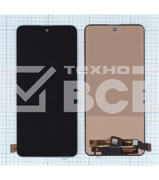 Дисплей для Xiaomi Redmi K60, Redmi K60 Pro в сборе с тачскрином (original) черный