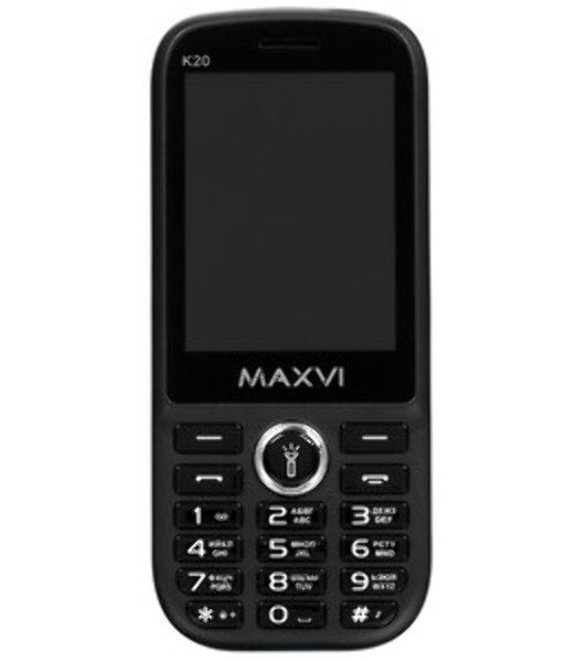 Мобильный телефон Maxvi K20 черный