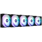 Кулер для корпуса Thermaltight TL-C12C-S (120x120x25мм, 4-pin PWM, ARGB, 66.17CFM, 25.6dBA, 1550RPM, черный), фото22