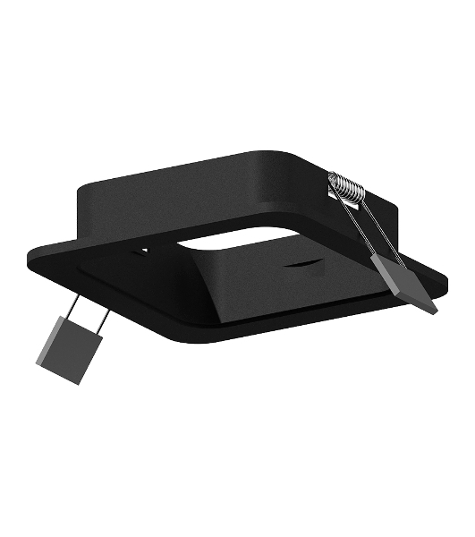 Корпус светильника C7902 SBK черный песок 90*90*H32mm MR16 GU5.3