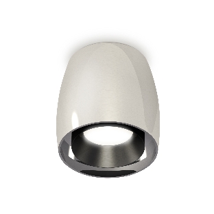 Светильник Ambrella Light XS1143001 PSL/PBK серебро полированное/черный полированный MR16 GU5.3 (C1143, N7031)