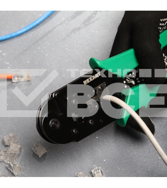 Кримпер Rexant HT-210T для обжима 8P8C