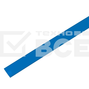 Термоусадочная трубка PROconnect 25/12,5 мм, синяя, упаковка 10 шт. по 1 м