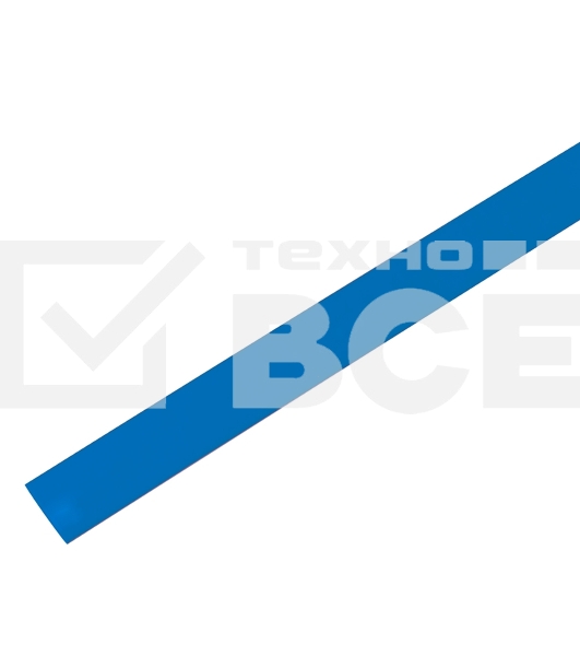 Термоусадочная трубка PROconnect 25/12,5 мм, синяя, упаковка 10 шт. по 1 м