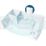 Точка доступа TP-Link AC1200 dual band wall-plate access point, 866Mbps at 5GHz and 300Mbps at 2.4G, 4 Giga LAN port, фото7