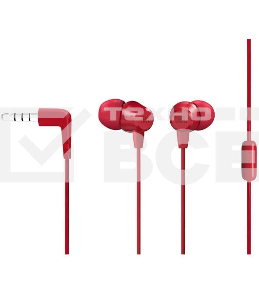 Гарнитура JBL C50HI красный