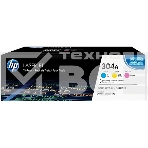 Картридж лазерный комплект HP CF372AM голубой/пурпурный/желтый для Color Laser Jet CP2025, CM2320mfp (3 х 2800), фото5