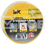 Изолента Iek UIZ-20-10-K52 0,18х19 мм желто-зеленая 20 метров ИЭК, фото4
