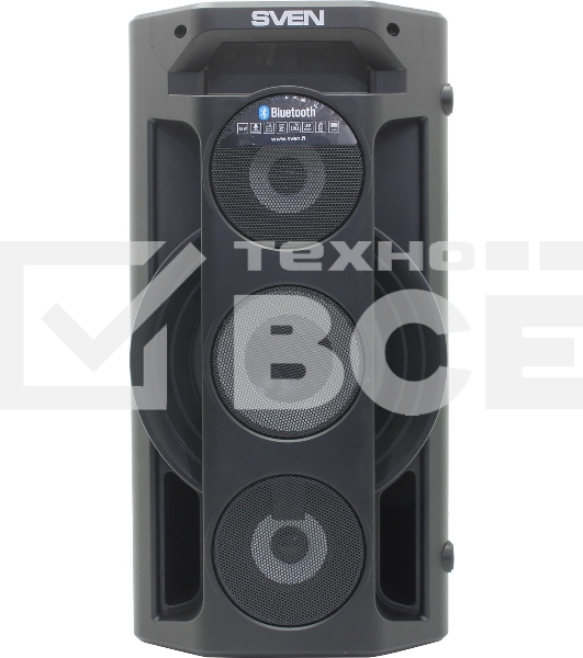 Колонка портативная Sven АС PS-680 черный 65W 1.0 BT