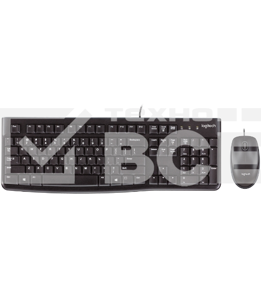 Клавиатура + мышь Logitech Desktop MK120 (русская раскладка)