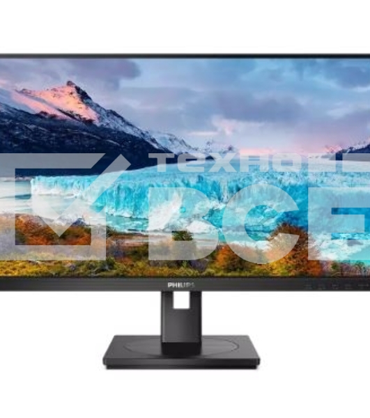 Монитор 23.8' PHILIPS 243S1/00 Black с поворотом экрана (IPS, 1920x1080, 75Hz, 4 ms, 178°/178°, 250 cd/m, 50M:1