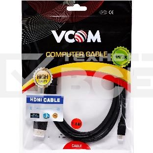 Кабель HDMI-19M --MicroHDMI-19M ver 2.0 1.8m VCOM <CG587-1.8M>