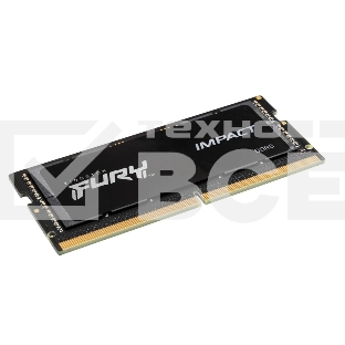 Оперативная память Kingston Fury Impact, DDR5, 8GB (1x8GB), 4800MHz, CL38 SO-DIMM