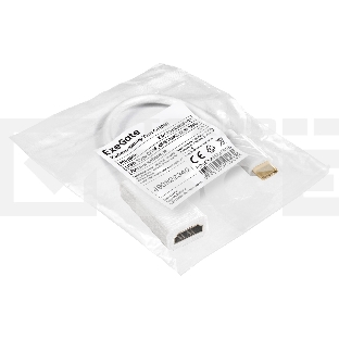 Кабель-адаптер Type C-HDMI ExeGate EX-CM-HDMI2F-0.1 (USB Type C/19F, 4K@120HZ 8K@ 30Hz, 0,1м)