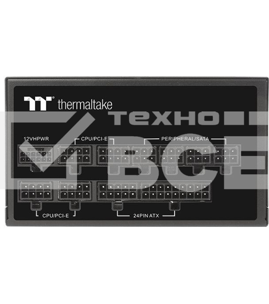 Блок питания Thermaltake Toughpower (GF3 PS-TPD-1200FNFAGE-4) 1200Вт, 80 PLUS Gold, 135мм, модульный, черный