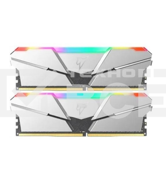 Оперативная память NETAC Shadow, DDR5, 32GB (2x16 GB), 4800 MHz, CL40, радиатор, RGB, серебристый