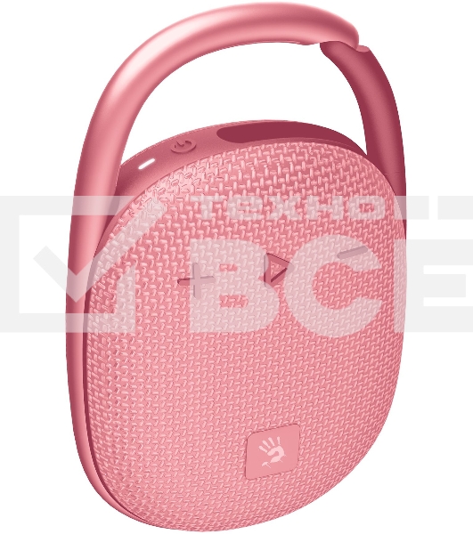 Портативная колонка A4Tech Bloody S5 Lock розовый 5W 1.0 BT 10м 1600mAh (S5 LOCK PINK)