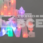 Фигура светодиодная С НОВЫМ ГОДОМ 35LED, цвет свечения МУЛЬТИКОЛОР (RG/RB), размер 42x19см, фото4