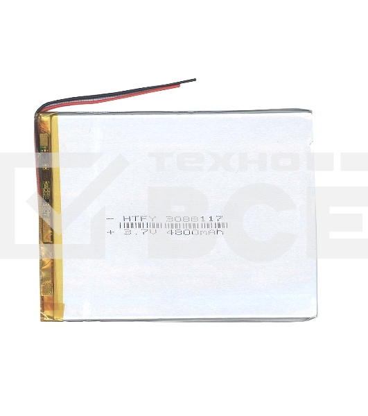 Аккумулятор Li-Pol (батарея) 3*88*117мм 2pin 3.7V/4800mAh