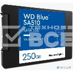 Накопитель SSD WD Blue SA510 WDS250G3B0A, 250Gb, SATA III, 2.5